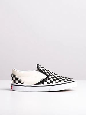 KIDS VANS TODDLER CLASSIC SLIP-ON CHECKER SNEAKER