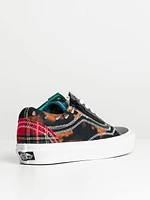 WOMENS VANS OLD SKOOL ZIP TARTAN DAZE SNEAKER - CLEARANCE