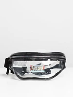 CLEAR CUT FANNY PACK - CLEAR - CLEARANCE