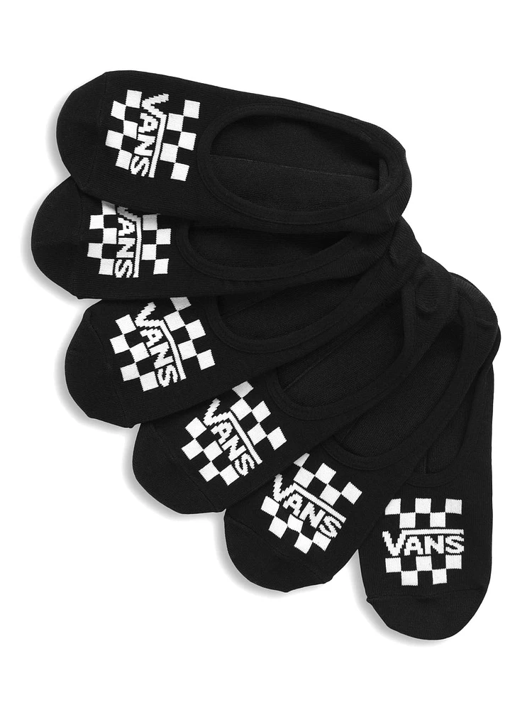 VANS CLASSIC CANOODLE BLACK 3 PACK - CLEARANCE