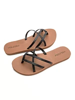 WOMENS VOLCOM NEW SCHOOL II SANDALS