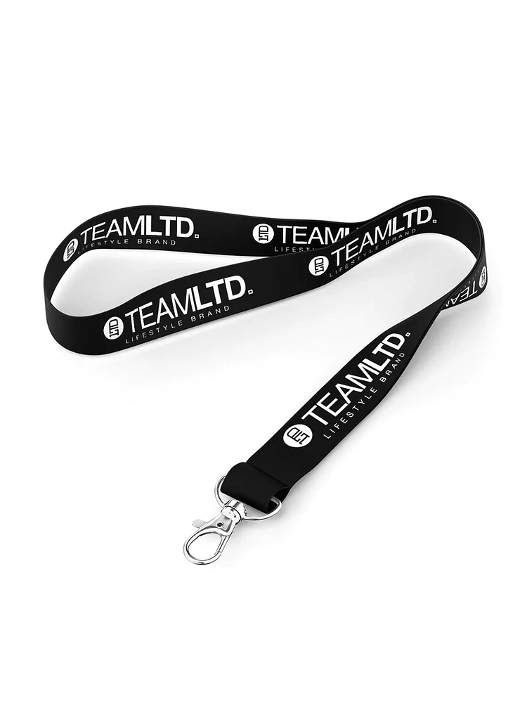 TEAM LTD LANYARD - BLACK - CLEARANCE