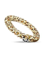 TELETIES HAIR TIE SMALL - LEOPARD