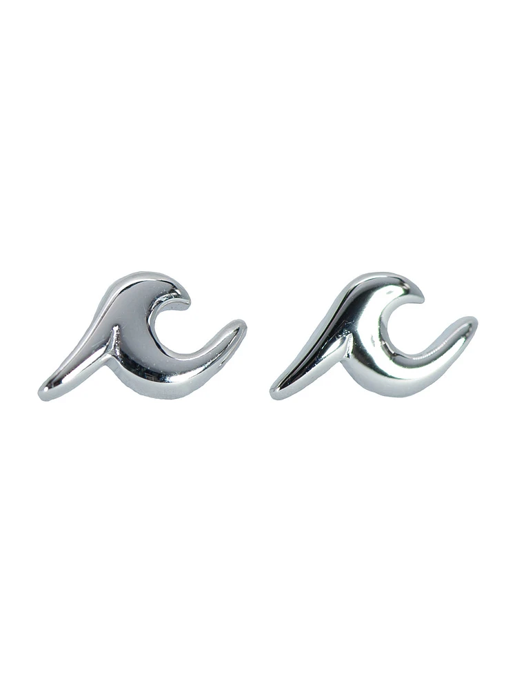 PURA VIDA WAVE STUD EARRINGS