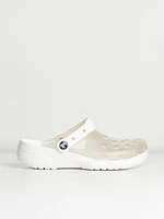 WOMENS CROCS CLASSIC TRANSLUCENT CLOGS - CLEARANCE