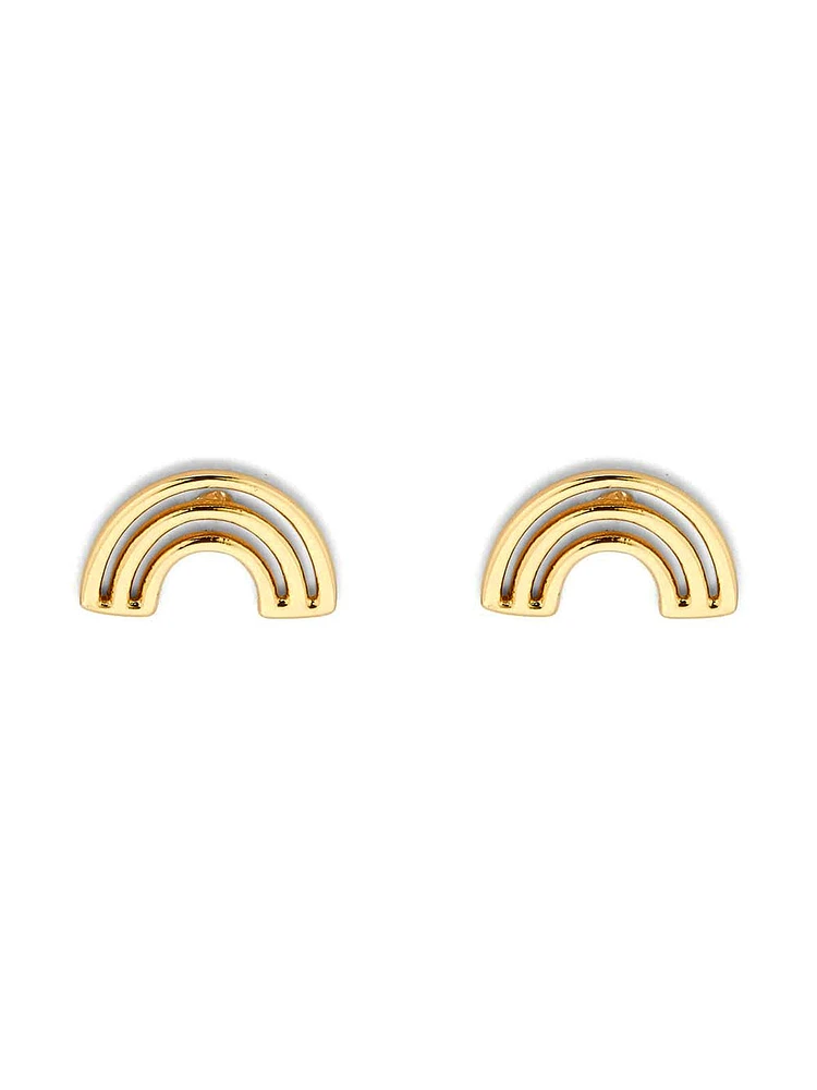 PURA VIDA CHASING RAINBOWS STUD EARRINGS