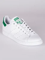 WOMENS ADIDAS STAN SMITH WHITE/GREEN SNEAKERS - CLEARANCE