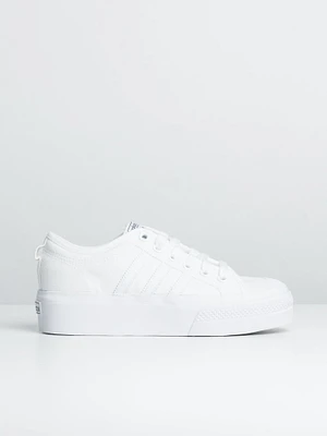 WOMENS ADIDAS NIZZA PLATFORM SNEAKERS - CLEARANCE