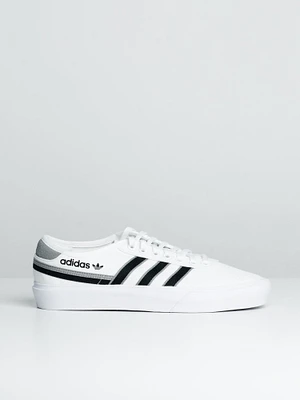 MENS ADIDAS DELPALA SNEAKERS- WHITE - CLEARANCE