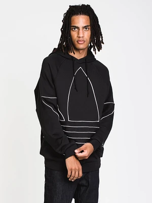 PULL-OVER À CAPUCHE AVEC GRAND TRÈFLE POUR HOMMES