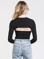 ADIDAS OPENBACK BODYSUIT - CLEARANCE