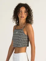 ADIDAS ALL OVER PRINT TANK TOP - CLEARANCE