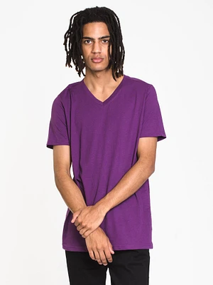 MENS VICTOR V NECK - PURPLE CLEARANCE