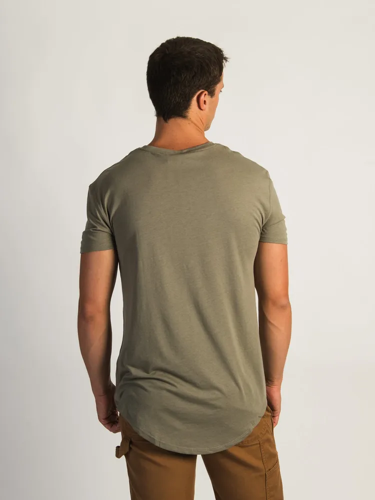 LONGLINE TEE - COMBAT