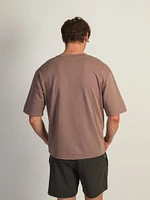 T-SHIRT BOATHOUSE BOXY FIT – BORDEAUX