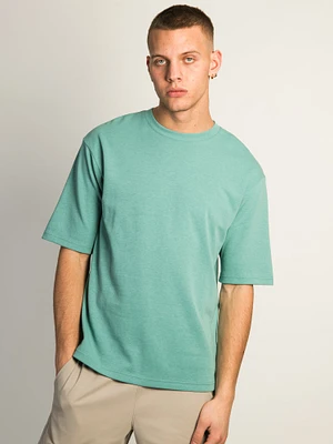 T-SHIRT COUPE BOXY- SEAFOAM