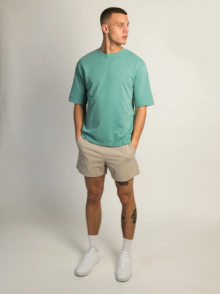 BOXY FIT T-SHIRT- SEAFOAM