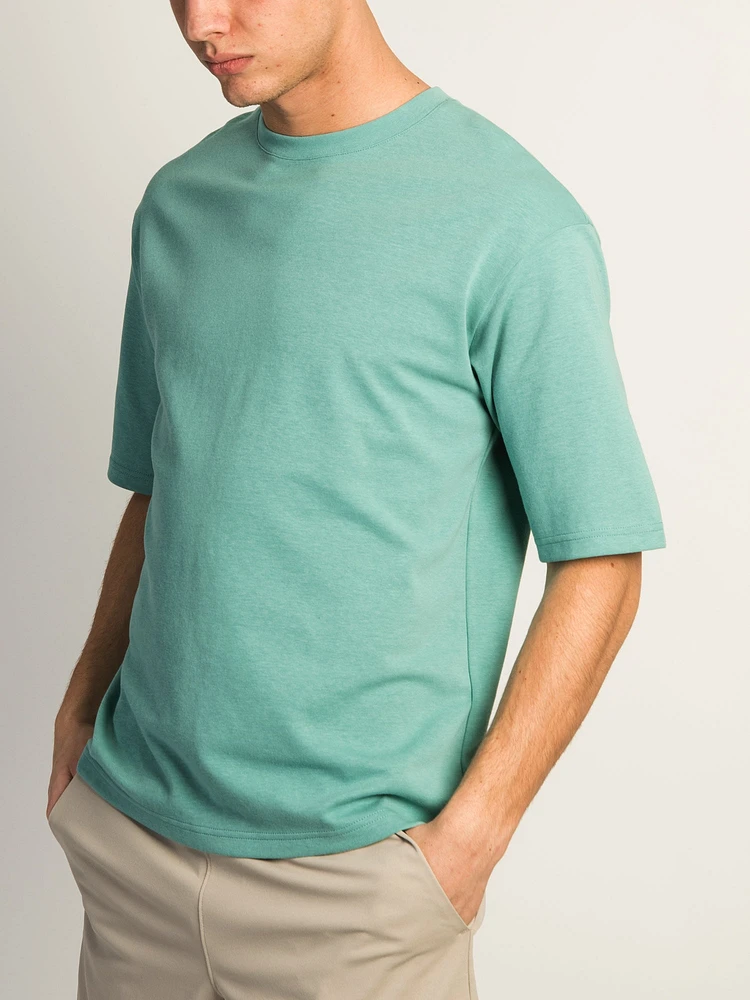 BOXY FIT T-SHIRT- SEAFOAM