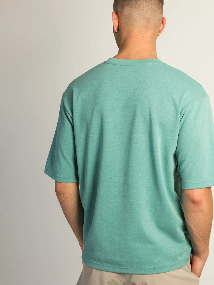 BOXY FIT T-SHIRT- SEAFOAM