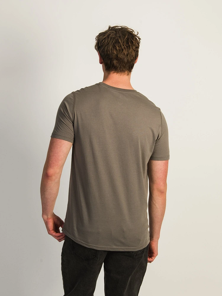 T-SHIRT BOATHOUSE VICTOR CREWNECK – MINERAL