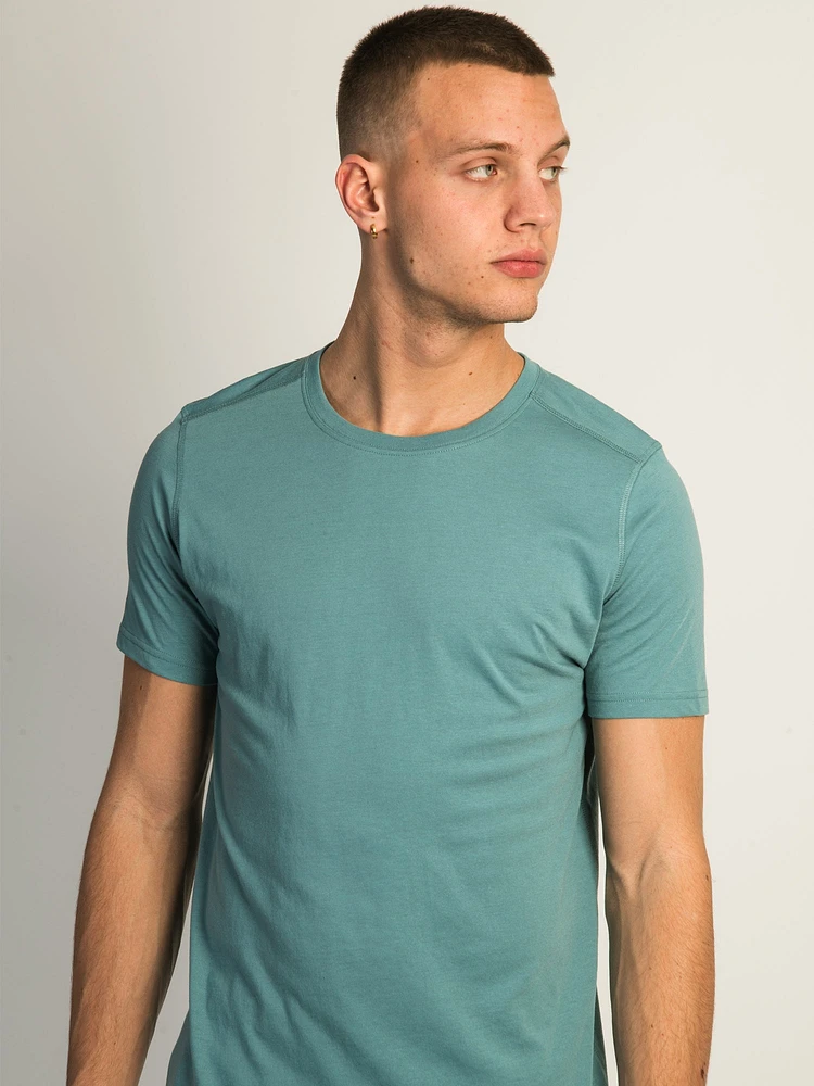 T-SHIRT BOATHOUSE VICTOR CREWNECK – TEAL