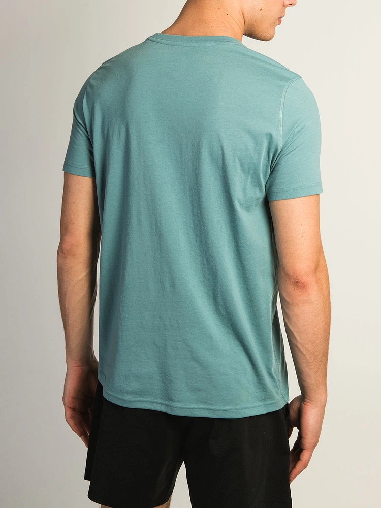 T-SHIRT BOATHOUSE VICTOR CREWNECK – TEAL