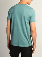 T-SHIRT BOATHOUSE VICTOR CREWNECK – TEAL