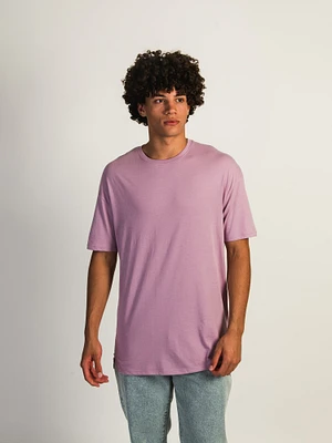 LONG FIT TEE - LILAC