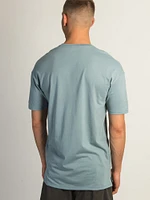 LONG FIT T-SHIRT- POWDER BLUE