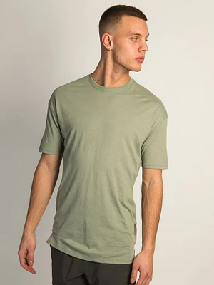 T-SHIRT BOATHOUSE LONG FIT - SAGE