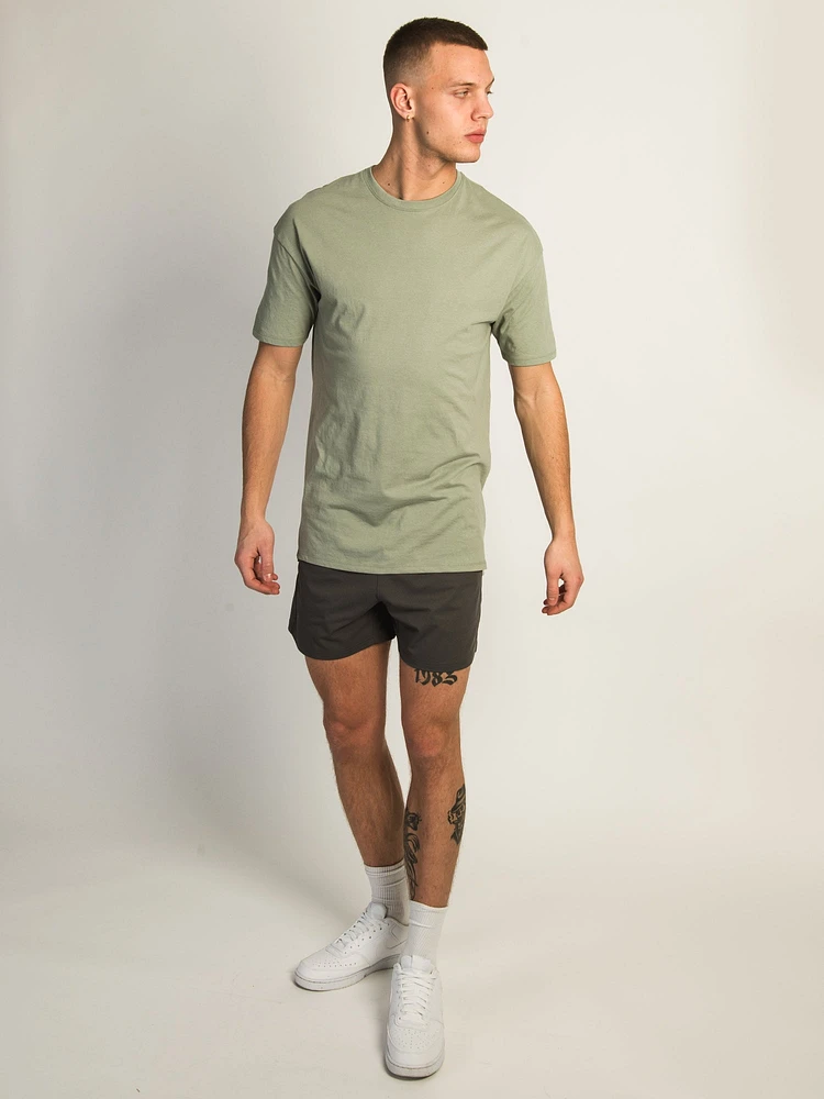 T-SHIRT BOATHOUSE LONG FIT - SAGE