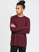 BOATHOUSE LONG SLEEVE CREWNECK TEE