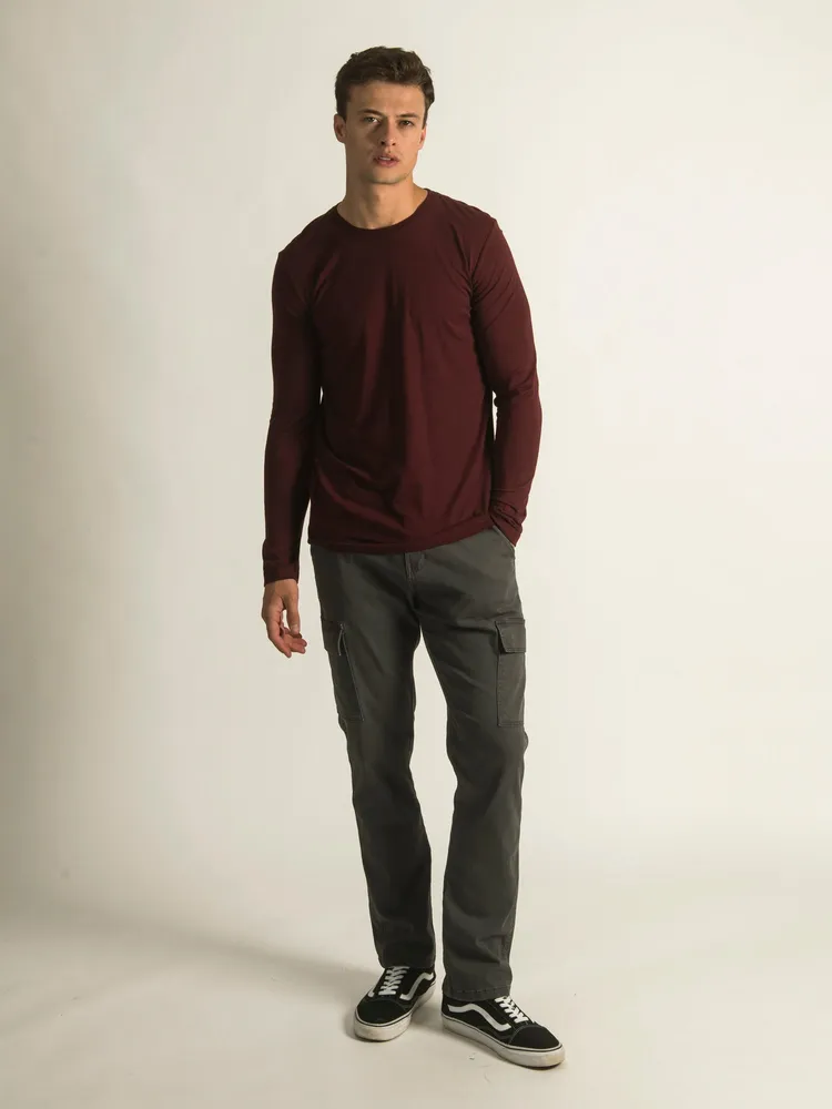 LONG SLEEVE CREWNECK T-SHIRT - CLEARANCE