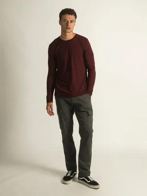 LONG SLEEVE CREWNECK T-SHIRT - CLEARANCE