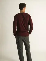 LONG SLEEVE CREWNECK T-SHIRT - CLEARANCE