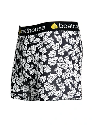 NOVELTY BOXER BRIEF - SMILEY FLOWERS CLEARANCE