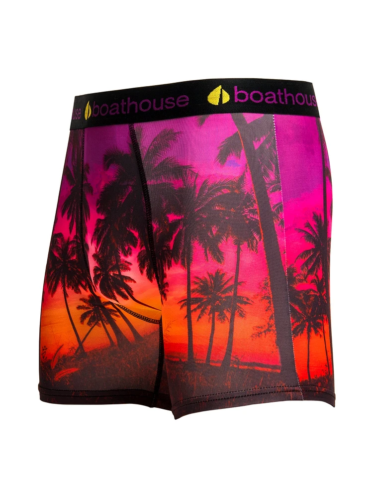 NOVELTY BRIEF - PALM SUNSET