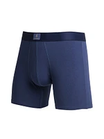 SOLID BOXER BRIEF - BLUE