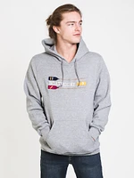 CAGOULE RÉTRO POUR HOMMES - OX GREY CLEARANCE