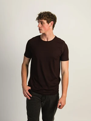 T-SHIRT VICTOR RAS DU COU - PLUM