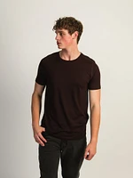 T-SHIRT VICTOR RAS DU COU - PLUM