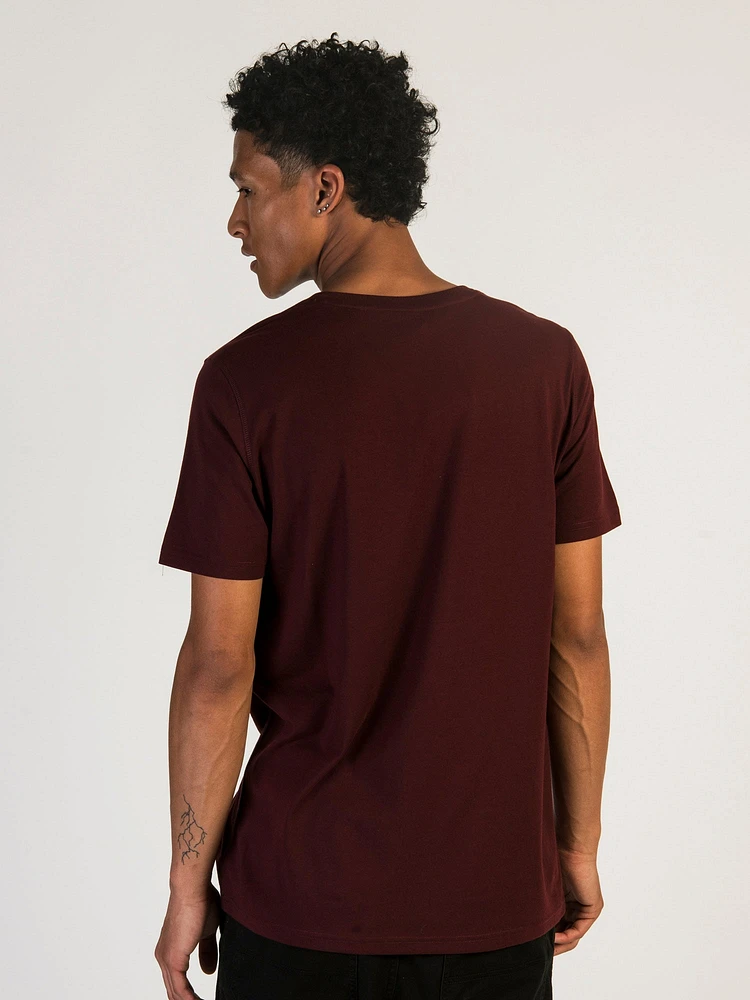 T-SHIRT À COL EN V POUR HOMMES
