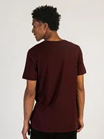 T-SHIRT À COL EN V POUR HOMMES