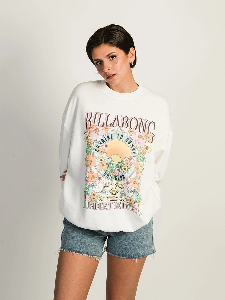 BILLABONG RIDE OVERSIZED CREWNECK