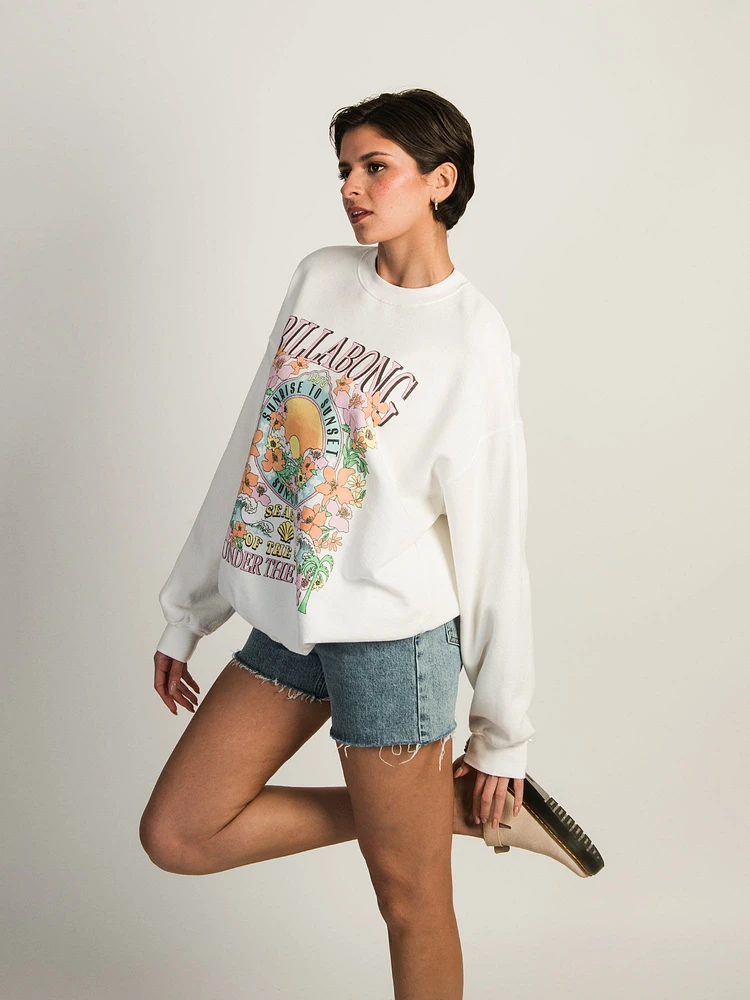 BILLABONG RIDE OVERSIZED CREWNECK