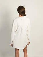 BILLABONG SWELL BUTTON-UP BLOUSE