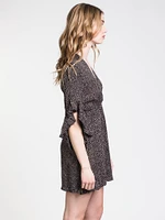 WOMENS LOVE LIGHT DRESS - BLACK CLEARANCE