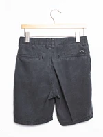 MENS NEW ORDER OVD 19' SHORT - BLK CLEARANCE