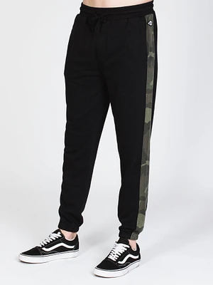 MENS WAVE WASHED PANT - BLACK/CAMO CLEARANCE