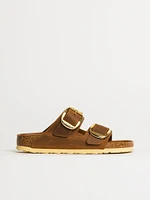 SANDALES EN CUIR HUILÉ BIRKENSTOCK ARIZONA BIG BUCKLE WOMENS